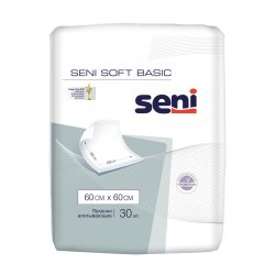 Пеленки гигиенические Seni Soft Basic (60х60) 30 шт.