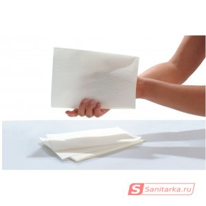 Рукавица для мытья с непроницаемой пленкой внутри Seni, 50 шт.