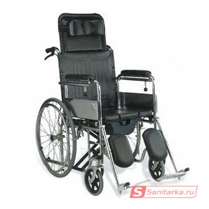 Кресло коляска складная с высокой спинкой LY-250-610