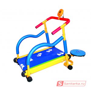 Детская беговая дорожка Kids Treadmill с твистером LEM-KTM002
