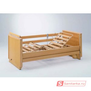 Кровать медицинская функциональная 4-х секционная Royal (Германия) с матрацем