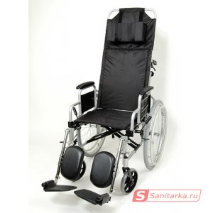 Алюминивая кресло-коляска с высокой спинкой 4318A0604SP