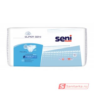 Подгузники для взрослых Super Seni размер M 30шт