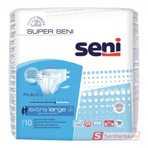 Подгузники для взрослых Super Seni размер XL 10шт.