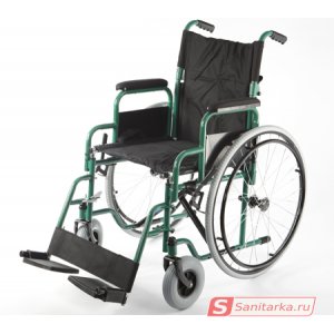 Инвалидная кресло коляска со съемными подлокотниками и подножками 1618С0303 SU/SPU