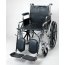 Инвалидная кресло коляска со съемными подлокотниками и съемными, регулируемыми по углу наклона подножками 1618C0304